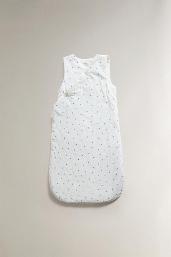 BABY-SCHLAFSACK BLÄTTER - Cremefarben von Zara - Bild 0