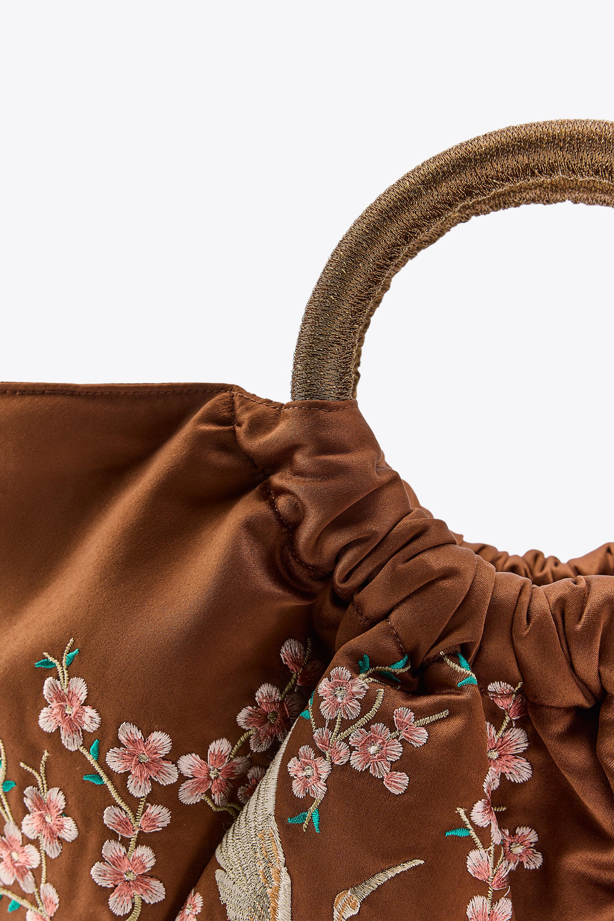 ★TOUT Y EST★ pound frame bag brown flower bag 001 BAGS – TOUT Y EST