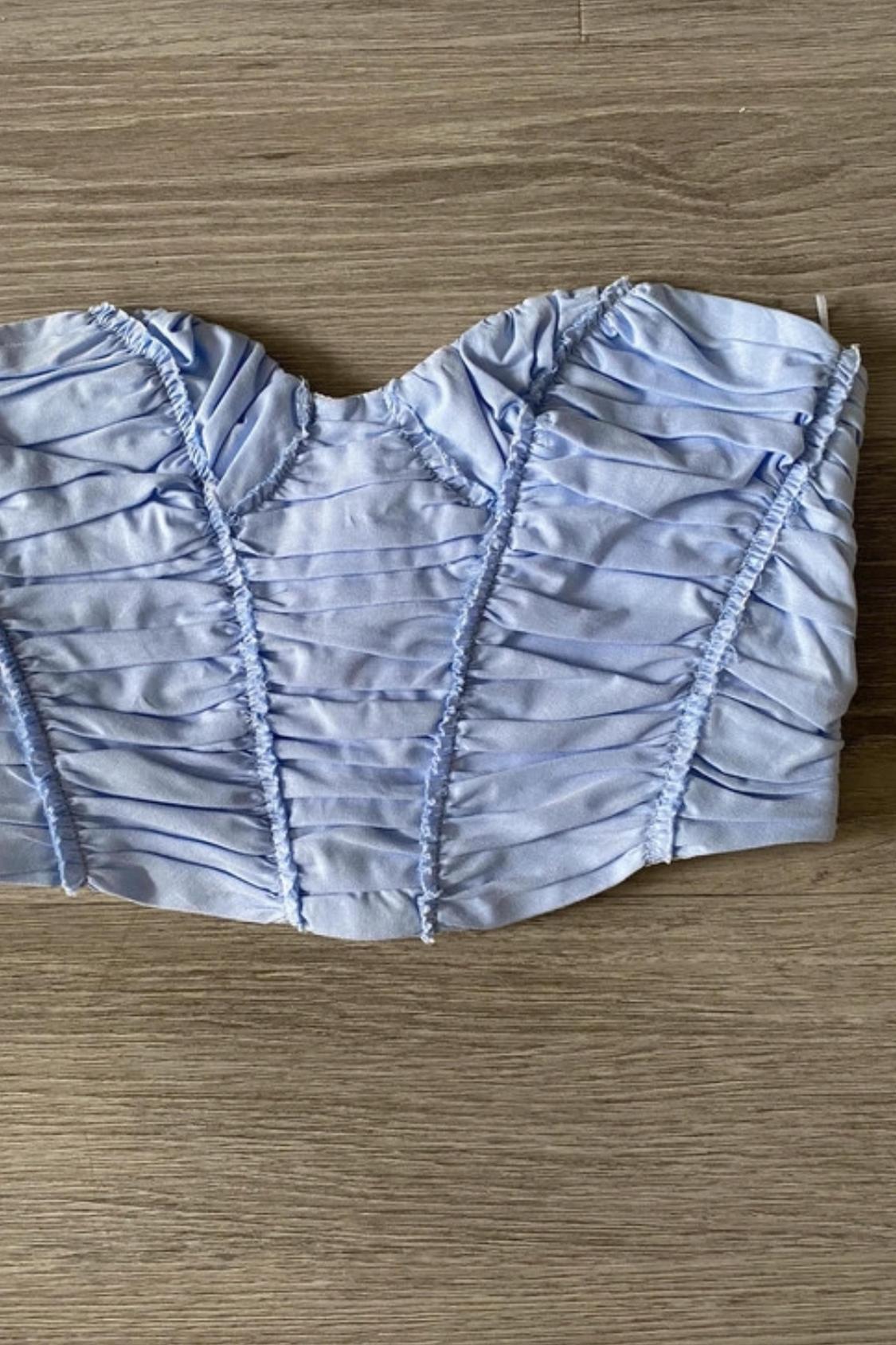 OXFORD CROP TOP