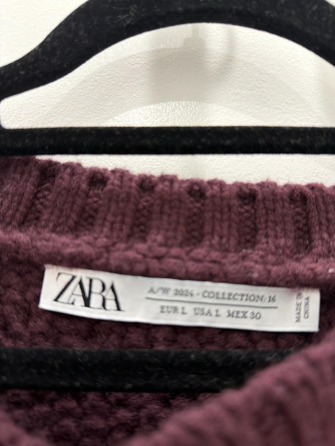 100% WOOL KNIT SWEATER - Image 3