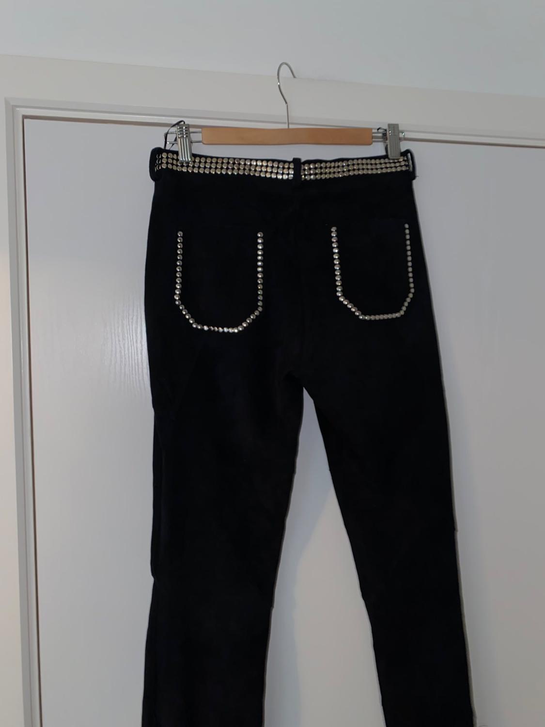 FLARED STUDDED TROUSERS - LIMITED EDITION - Image 4