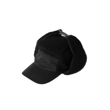 TECHNICAL CAP WITH COMBINED EAR FLAPS - Black by Zara