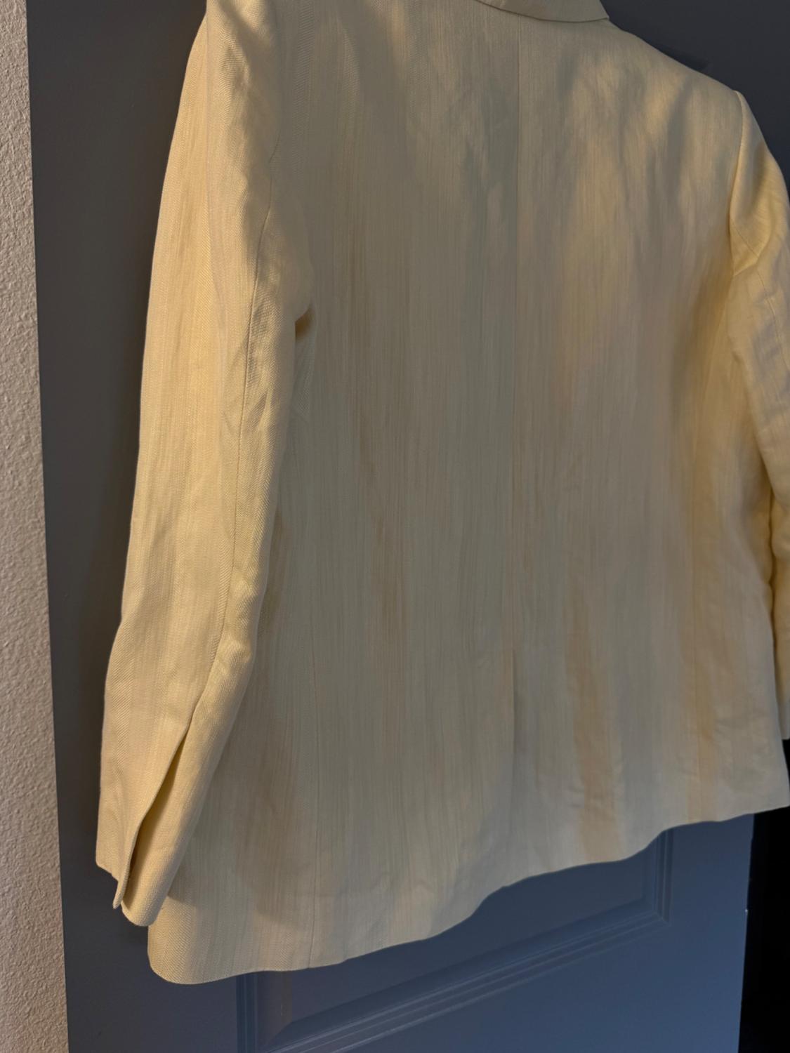 BLAZER MINIMAL CON LINO ZW COLLECTION - Image 10