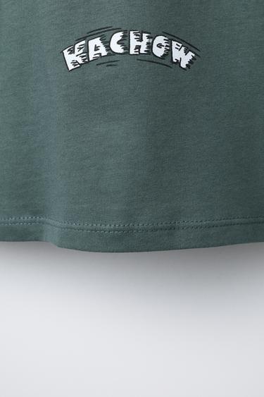 TEE-SHIRT IMPRIMÉ CARS FLASH MCQUEEN © DISNEY - Vert | ZARA France