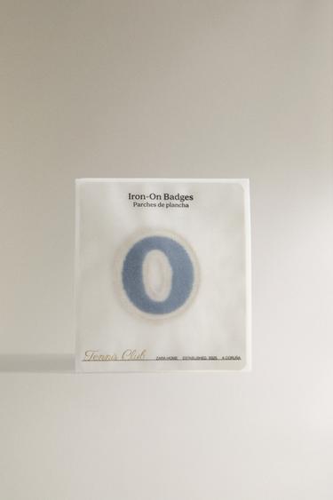 THERMO-ADHESIVE LETTER O PATCH - Green by Zara - Image 4