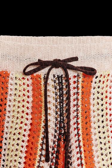 KNIT SHORTS - Multicoloured by Zara