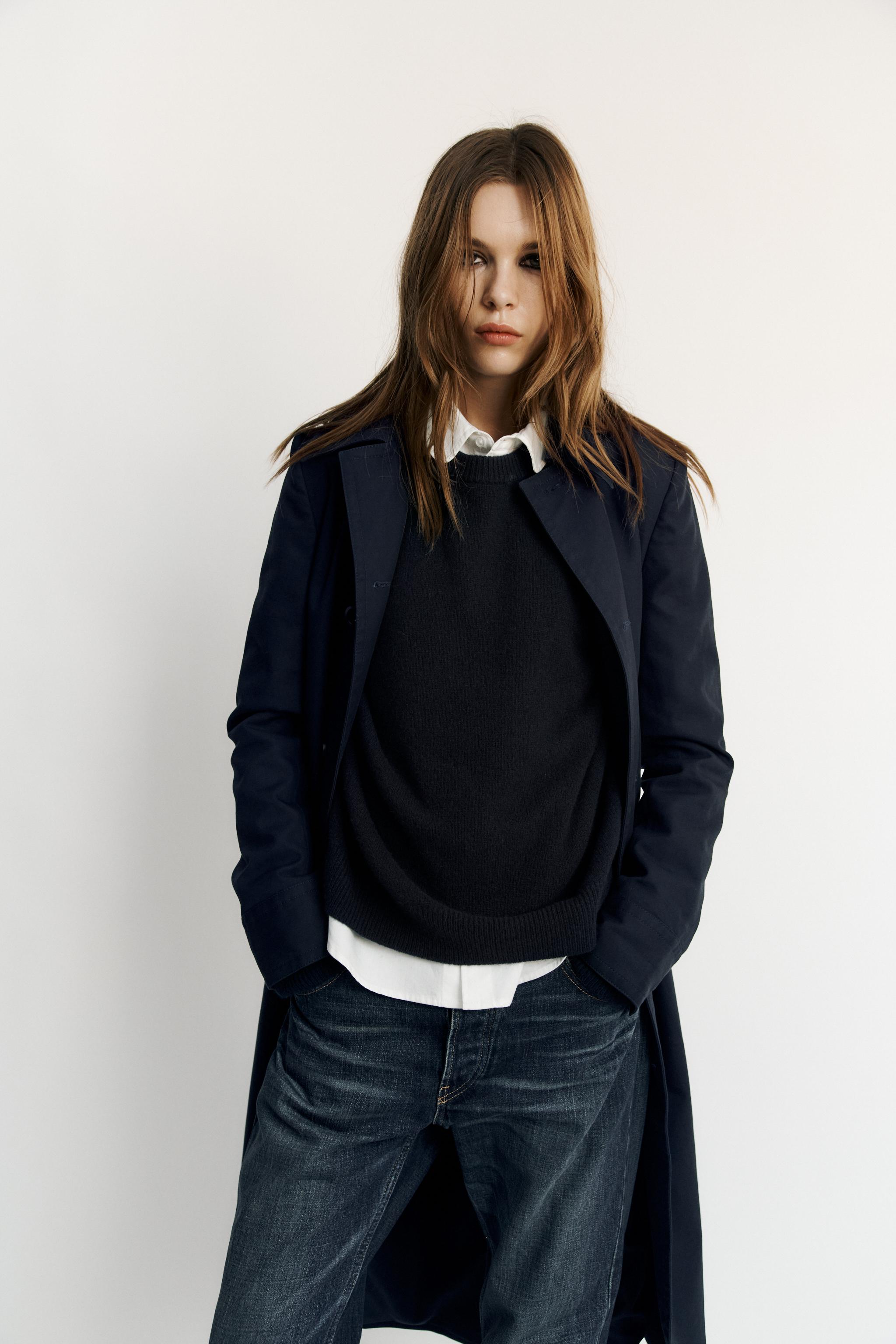 100% COTTON TRENCH COAT