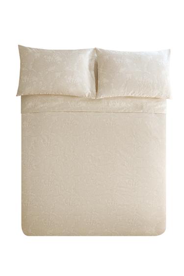 PAISLEY PRINT SATEEN DUVET COVER - Ecru by Zara