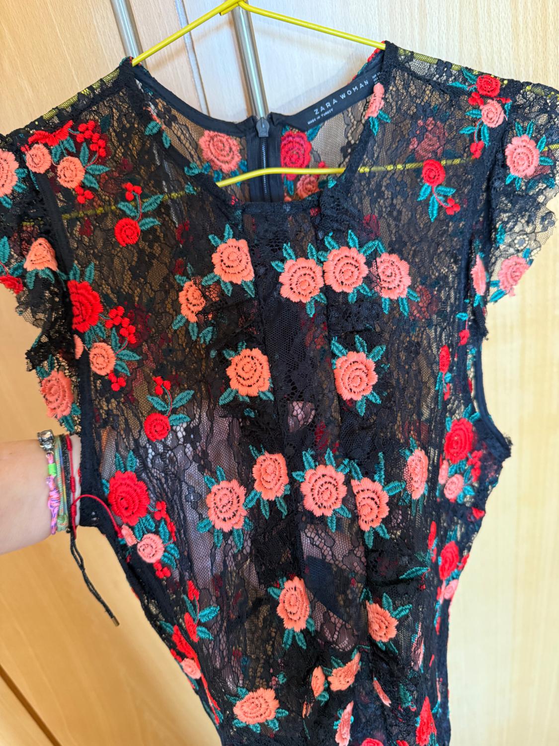 VESTIDO ENCAJE FLORES - Image 3