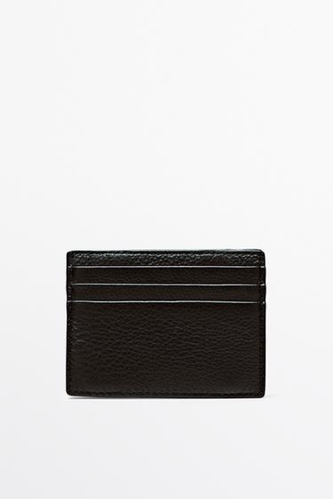 Zara Nappa leather "magic" wallet - Black - Image 0