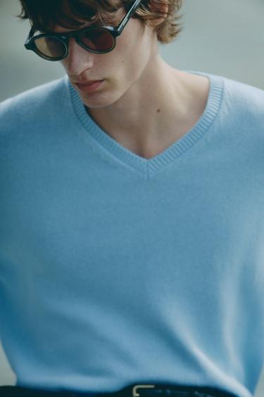 Zara ROUND SUNGLASSES - Olive green