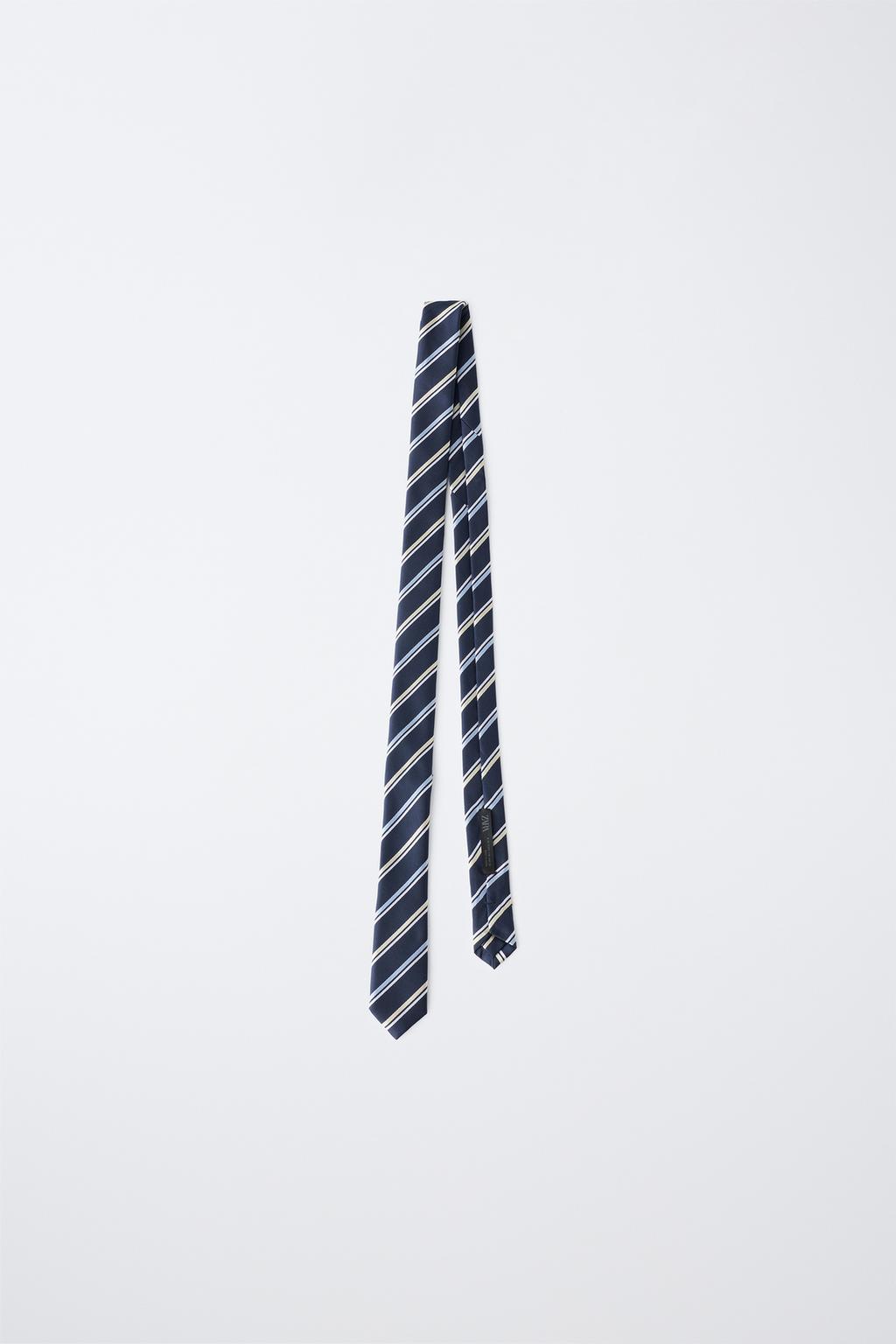 STRIPE PRINT TIE