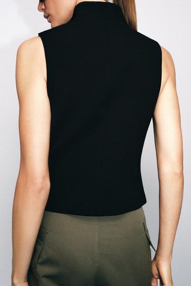 GILET BRANDENBOURGS - Noir de Zara - Image 2