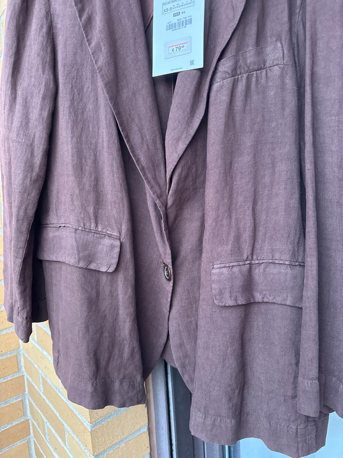 OVERSIZE LINEN BLAZER - LIMITED EDITION - Image 4