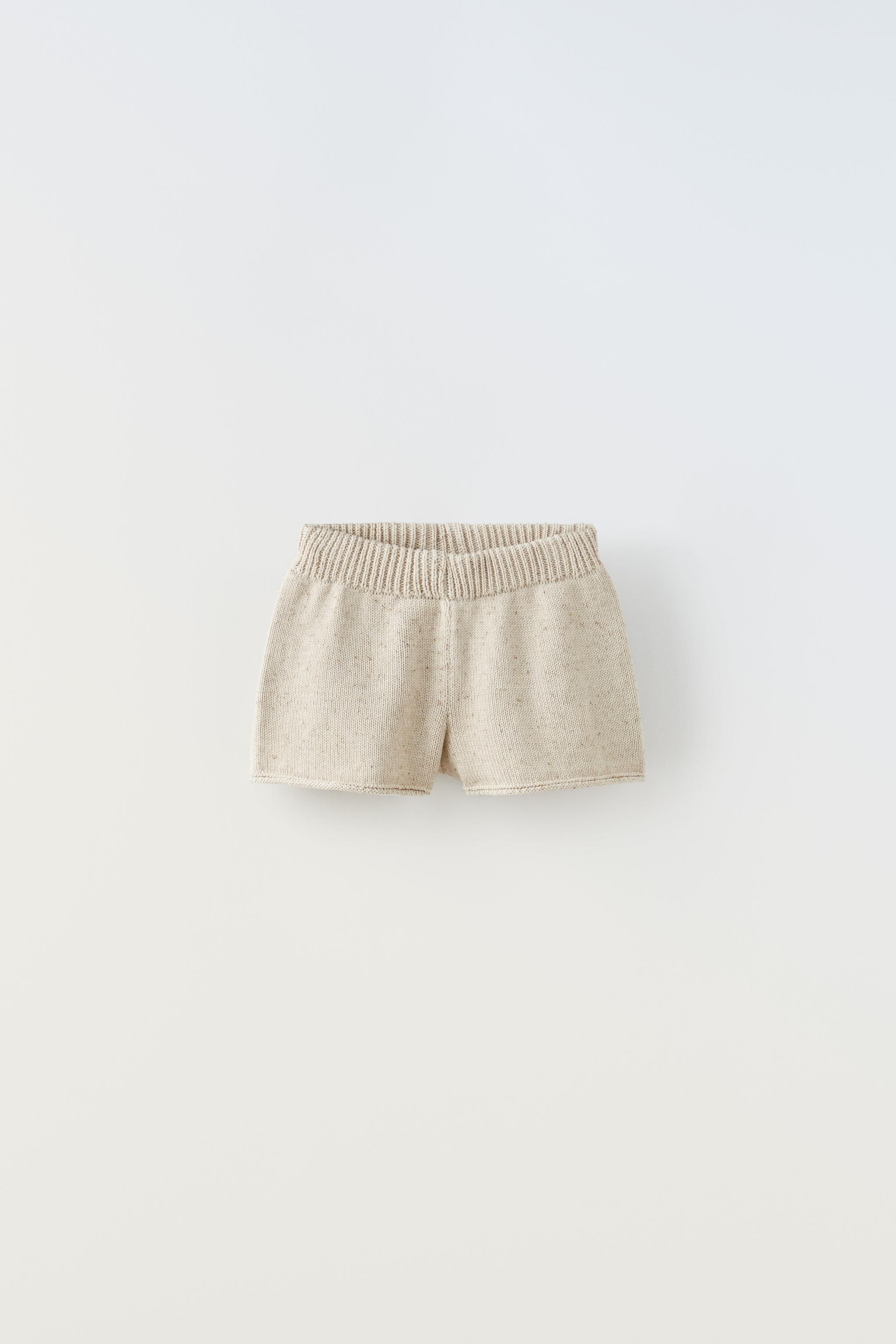 Zara store knit shorts