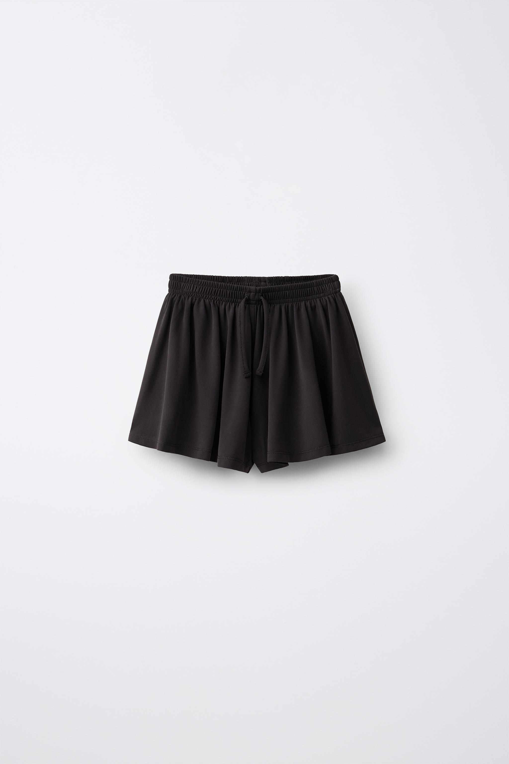 Детские шорты Zara SPORTY FLOWY MODAL SHORTS — фото 2
