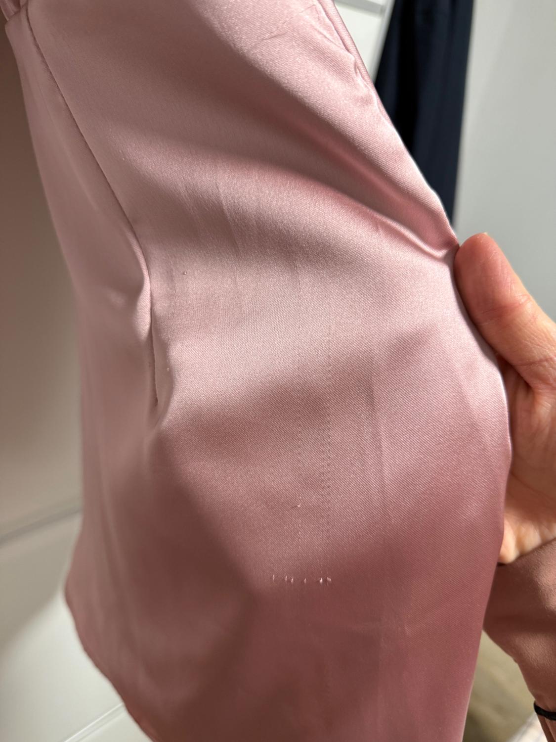 SHORT SATIN DRESS - Image 5