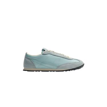 Zara LEATHER SNEAKERS - Blue