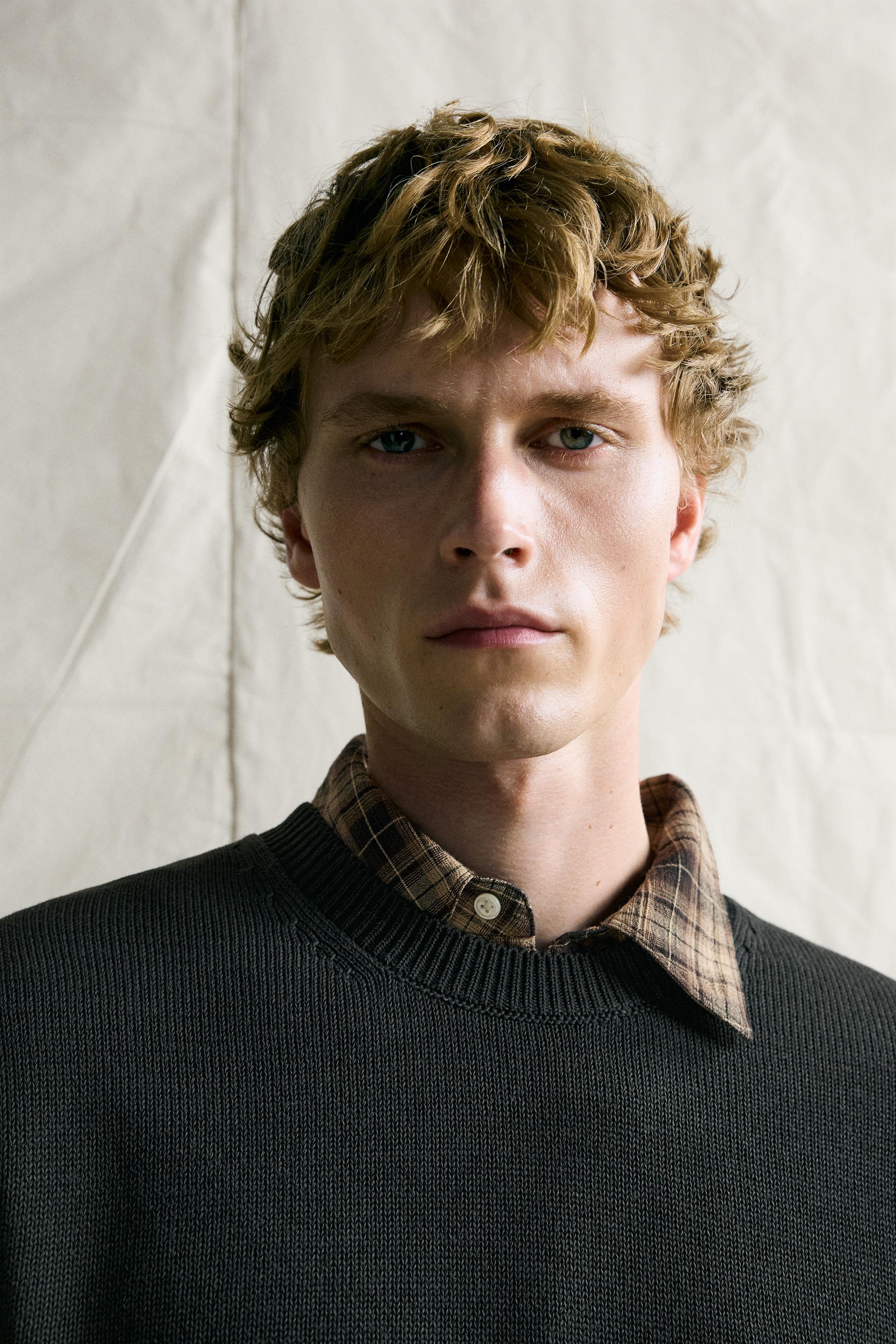 100% COTTON REGULAR FIT SWEATER