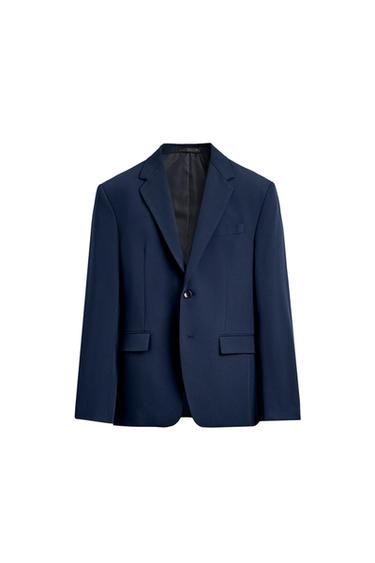 BLAZER TRAJE CONFORT - Azul tinta de Zara
