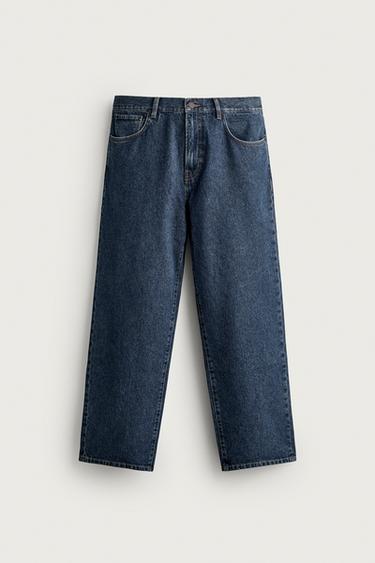 JEANS REGULAR FIT - Índigo de Zara