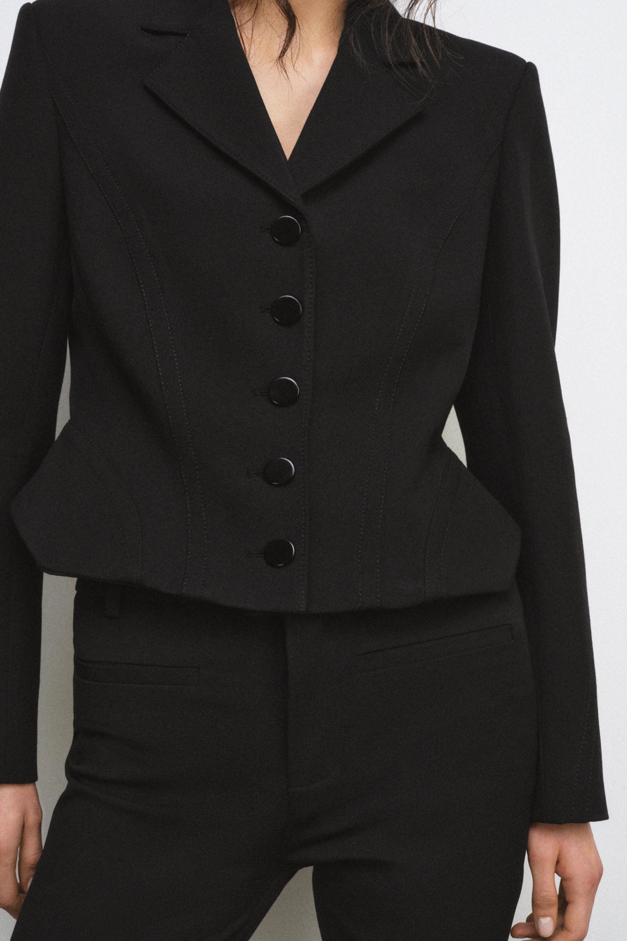 VESTE COURTE SURPIQÛRES ZW COLLECTION