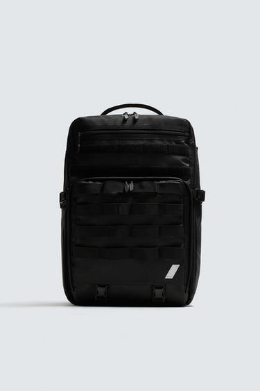 Zara ATHLETIC BACKPACK - Black