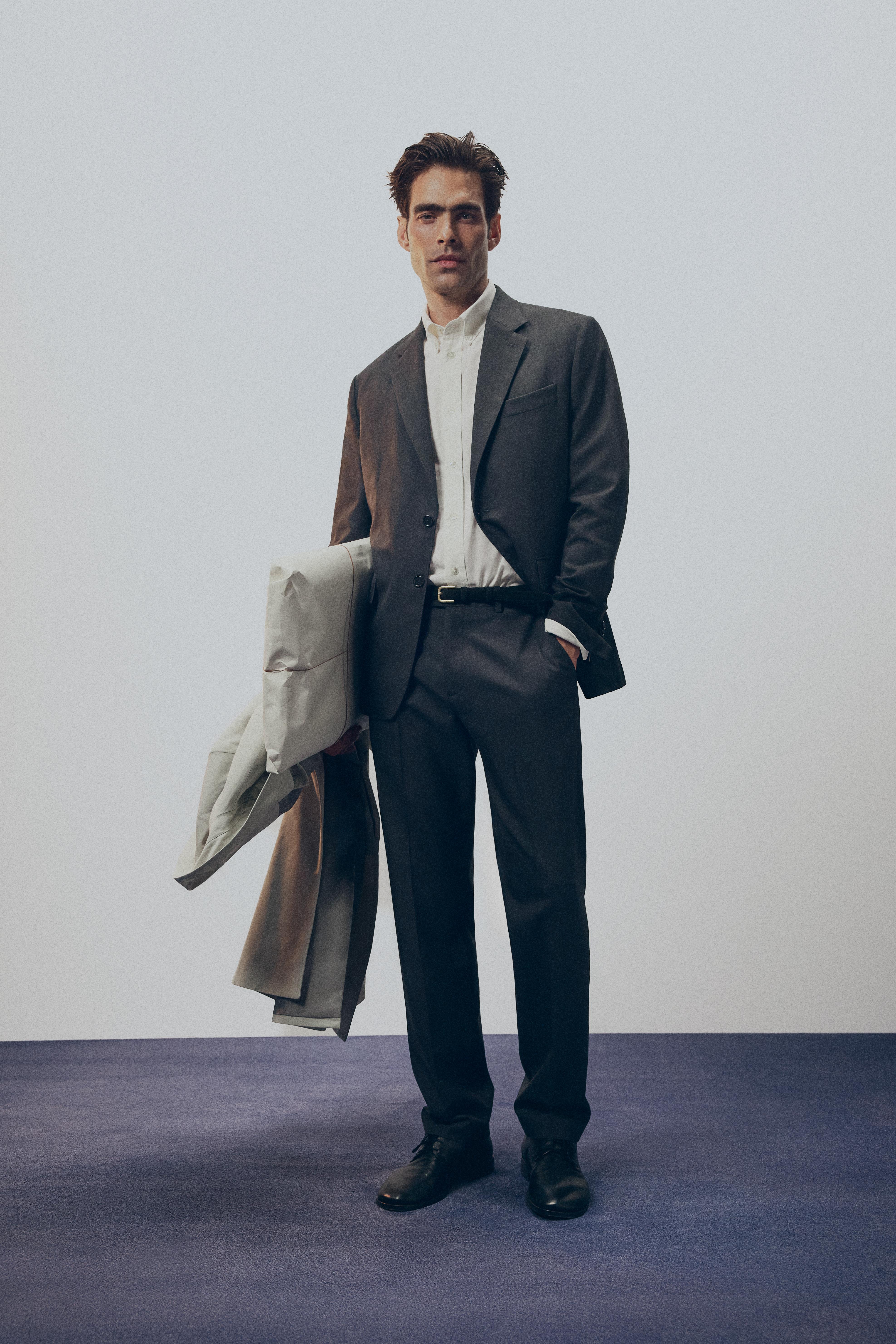 zara★ウールコレクション ZARA】MANTECOウールブレンドケープ ZW COLLECTION (ZARA/ポンチョ