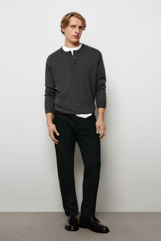 Zara Slim fit jeans - Black - Image 0
