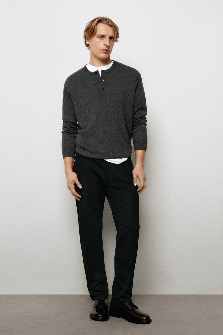 Slim fit jeans — Black