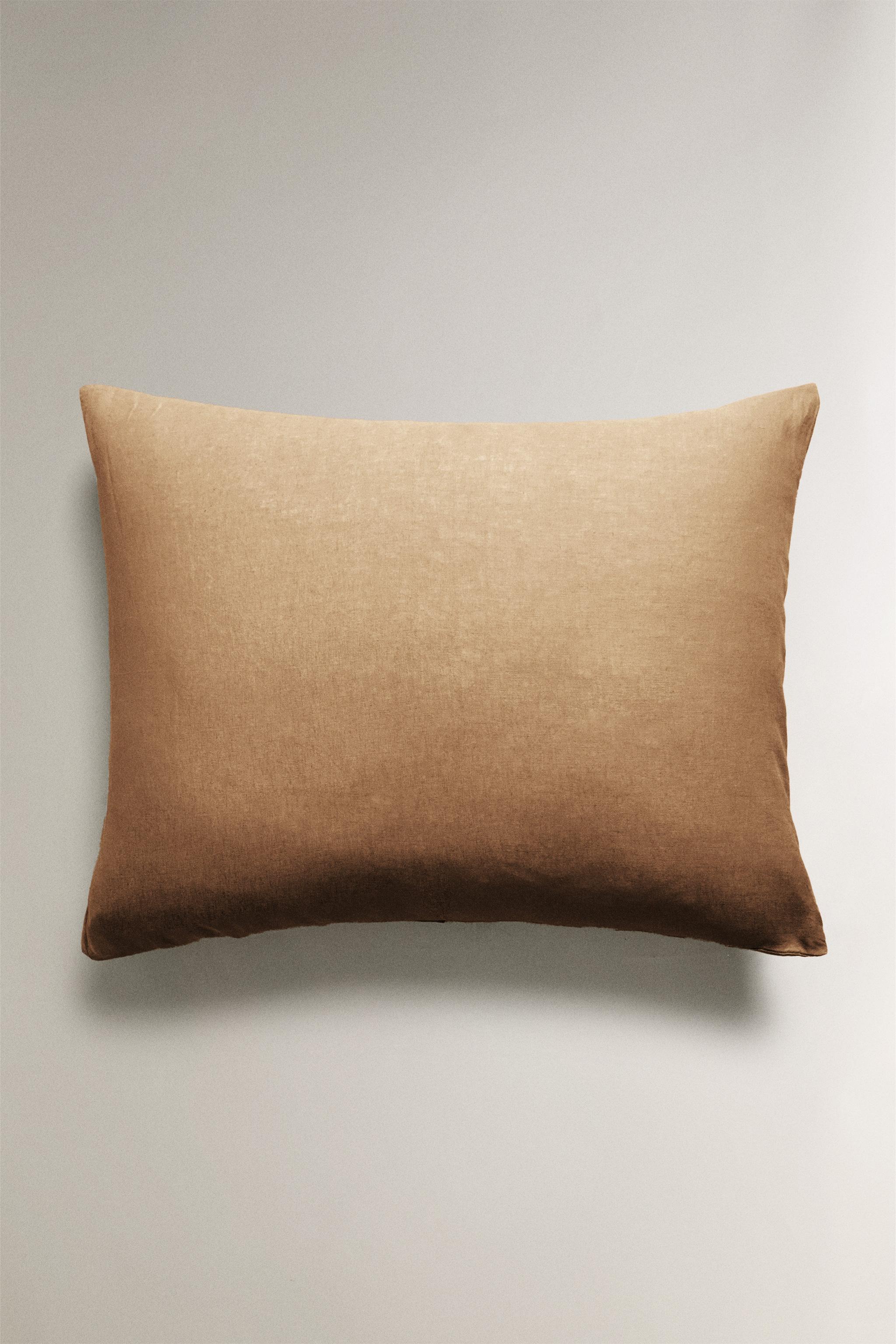 HOUSSE DE COUSSIN EN LIN XXL