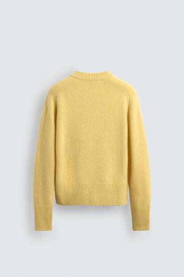 PULL EN LAINE PLUTO HARRY LAMBERT FOR ZARA X DISNEY - Jaune de Zara - Image 8
