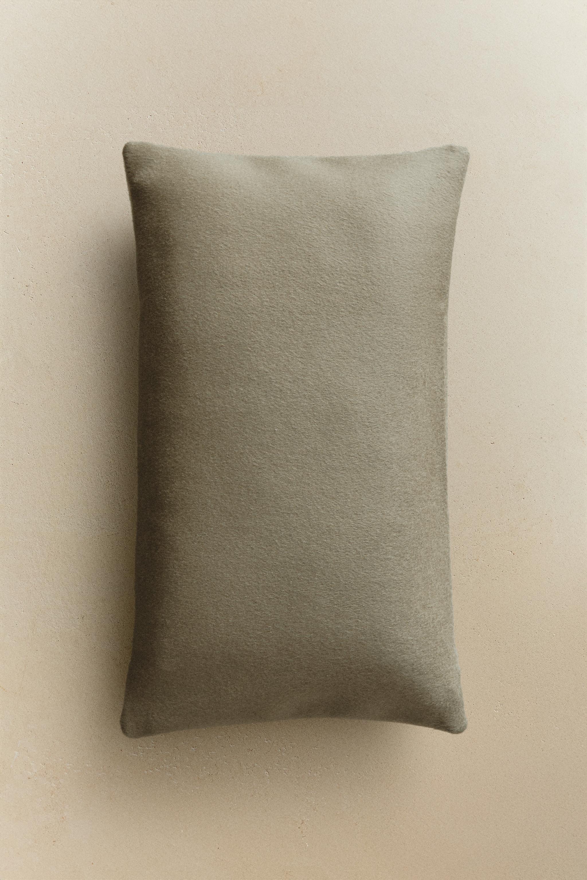 WOOL THROW PILLOW COVER