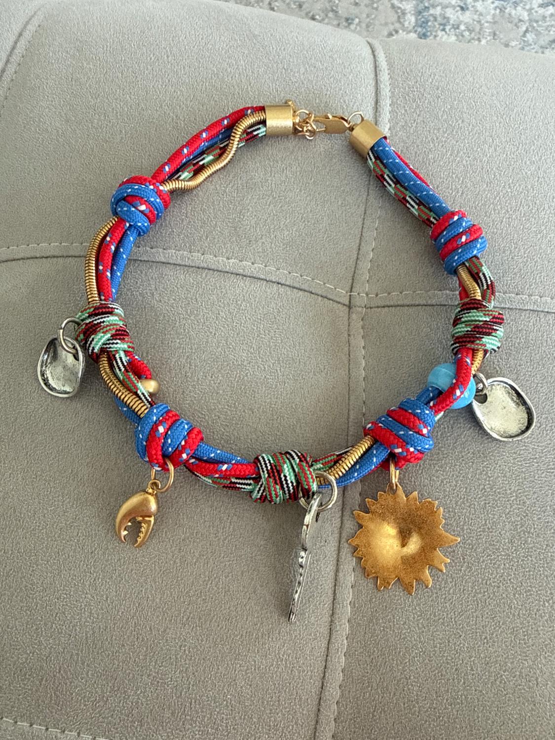 COLLAR CORDÓN COLOR CHARMS - Image 2