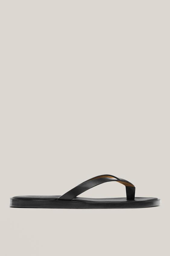Nappa sandals with toe divider - Limited Edition from Zara - $200