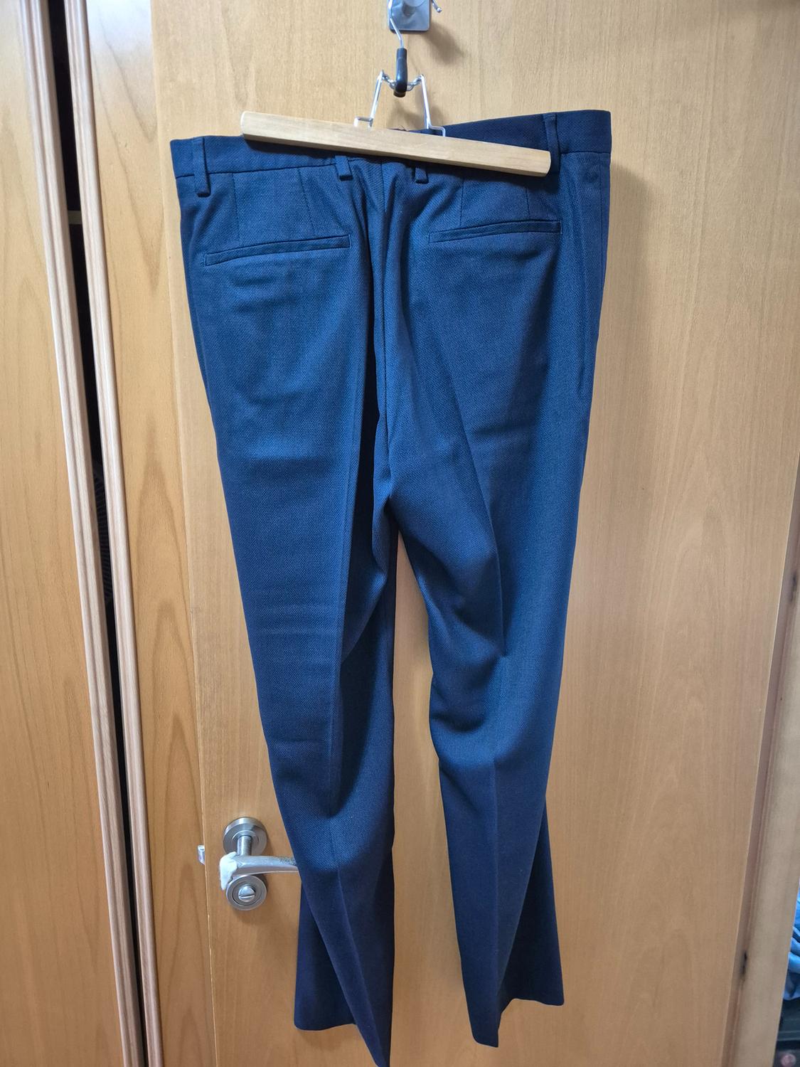 BIRD’S-EYE SUIT TROUSERS - Image 2