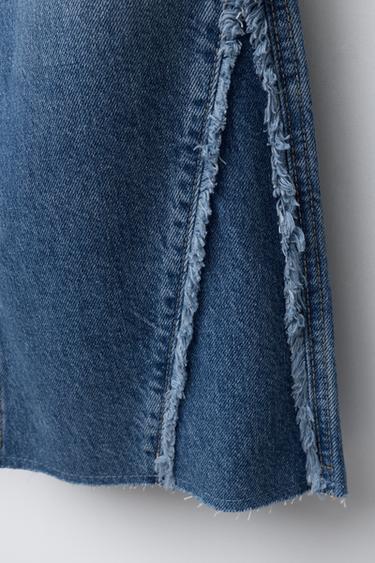 FRAYED BOOTCUT JEANS - Blue by Zara - Image 3