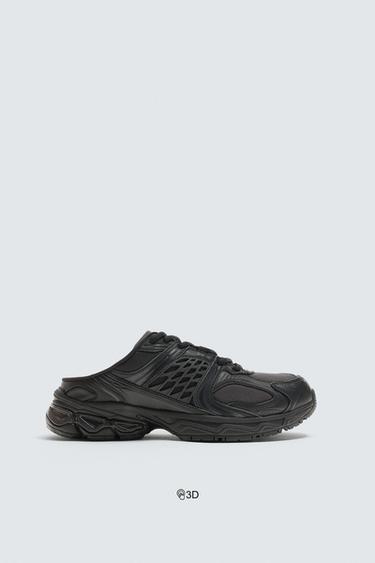 ZAPATILLA DESTALONADA - Negro de Zara