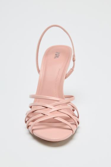 STRAPPY SANDALS - Pink by Zara - Image 4