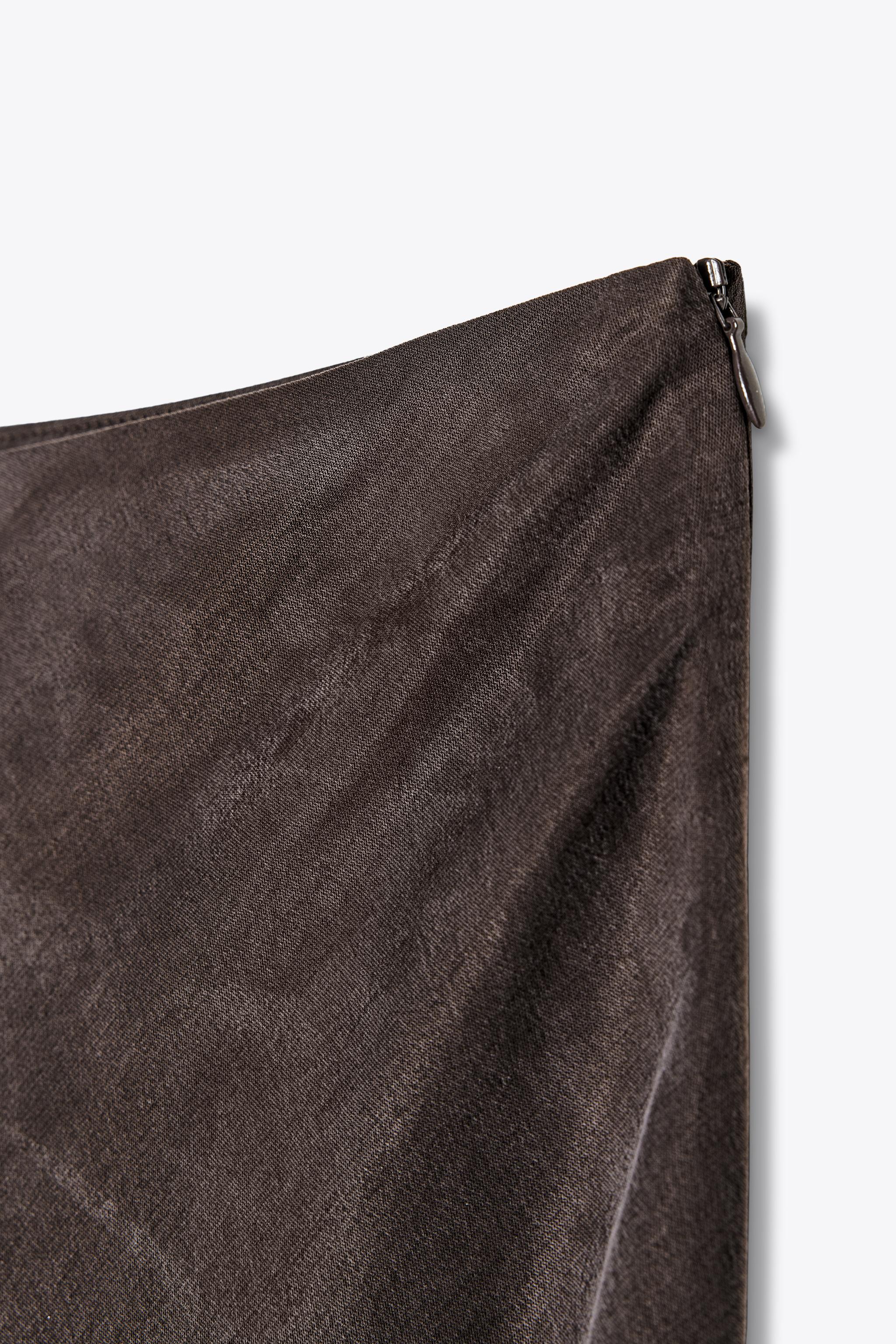 ZW COLLECTION LONG SKIRT - Brown | ZARA United States