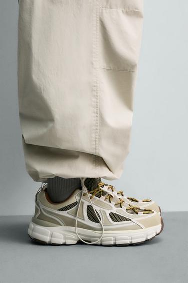 CHUNKY SOLE TRAINERS - Green by Zara - Image 0
