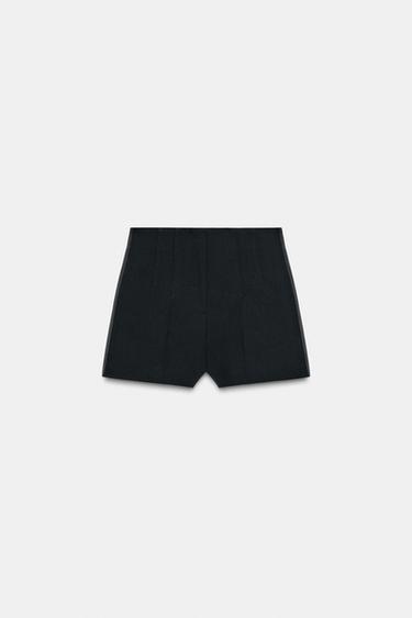 タキシード風スコートブラックZaraのタキシード風スコート - ブラック 