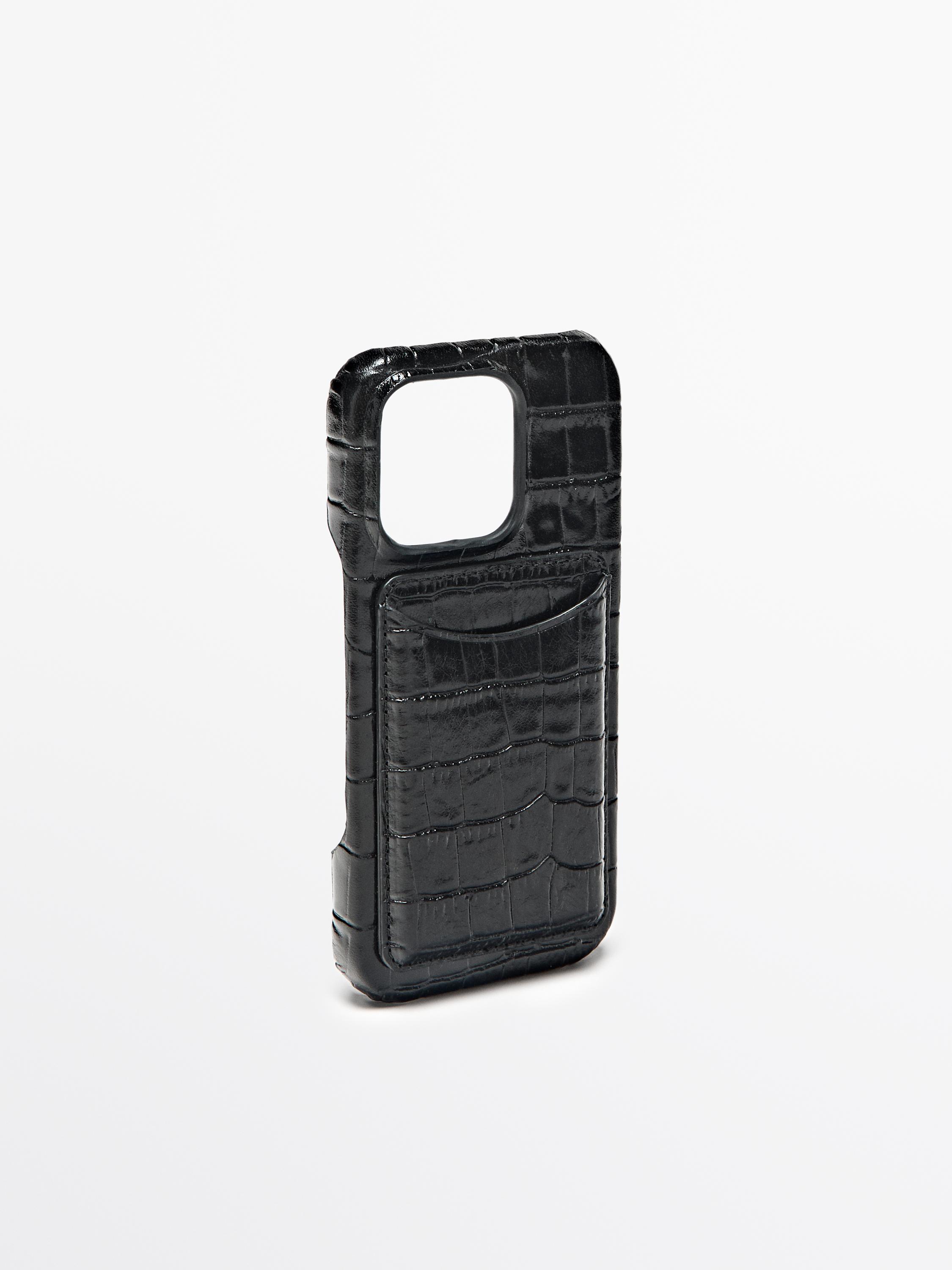 Nappa leather iPhone 16 Pro case
