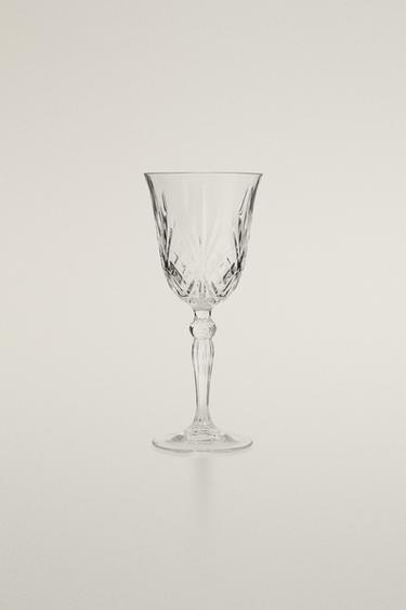 ENGRAVED CRYSTALLINE GLASS - Transparent by Zara - Image 0