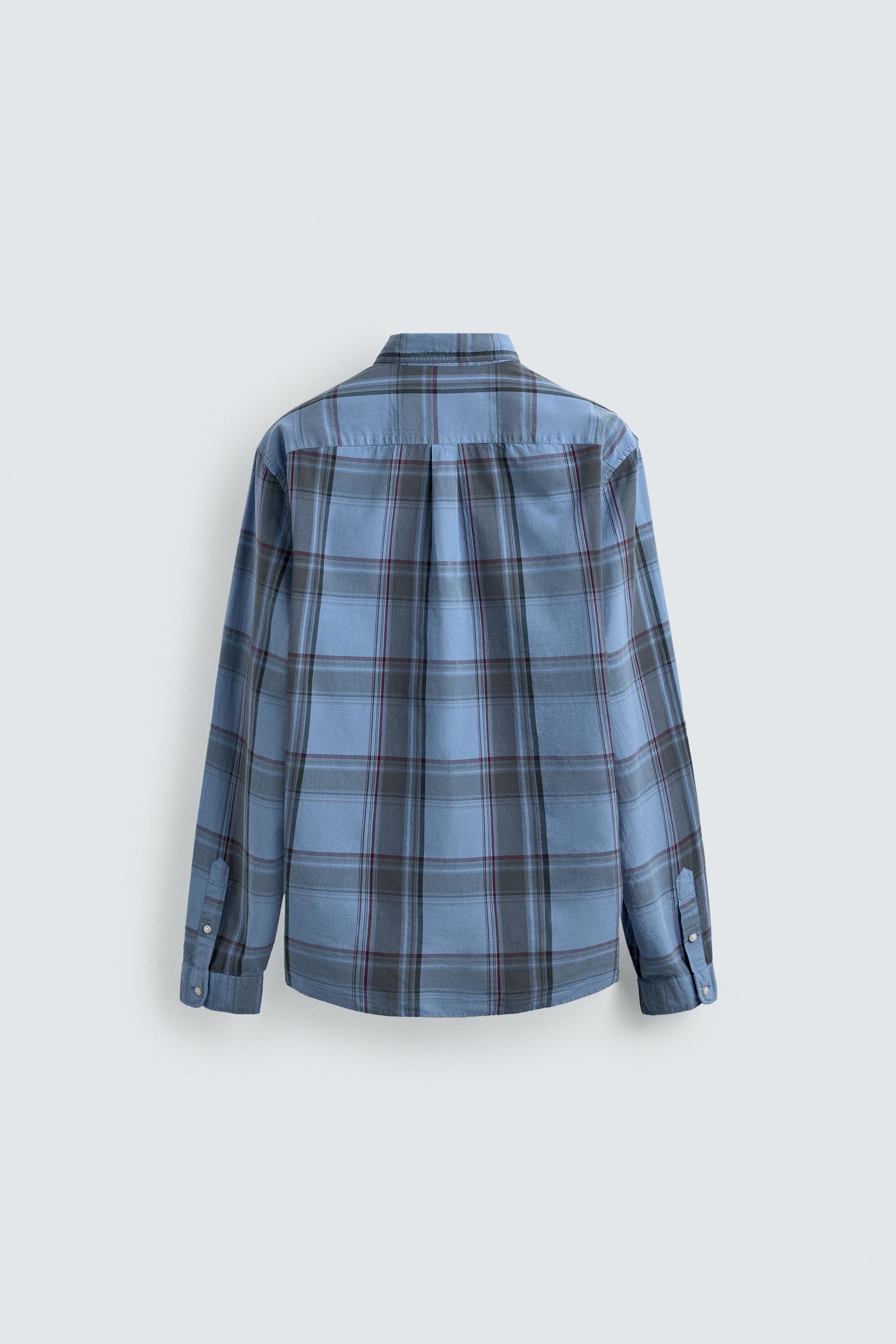 REGULAR FIT PLAID SHIRT