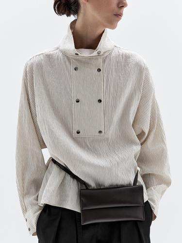Zara Nappa leather mini crossbody bag - Brown - Image 0