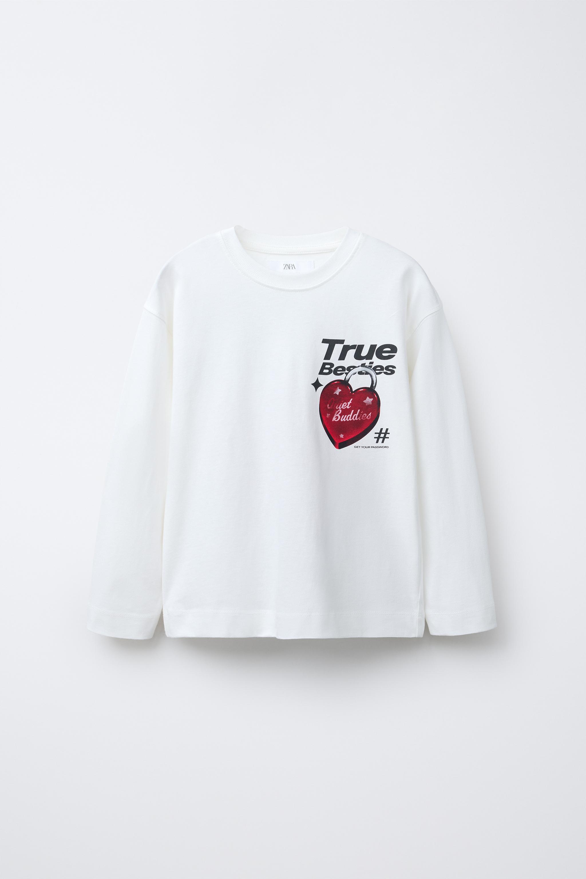 HEART PADLOCK PRINT T-SHIRT