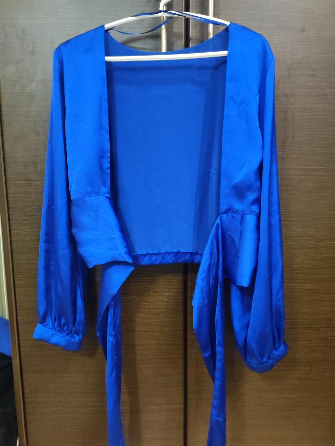 SATIN OPEN-BACK TOP - Image 3