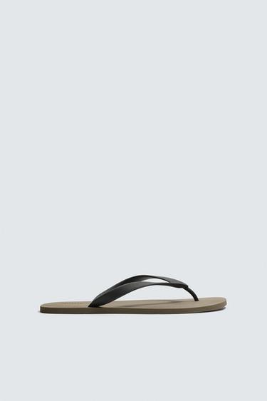 AARON LEVINE X ZARA STRAPPY SANDALS - Beige by Zara