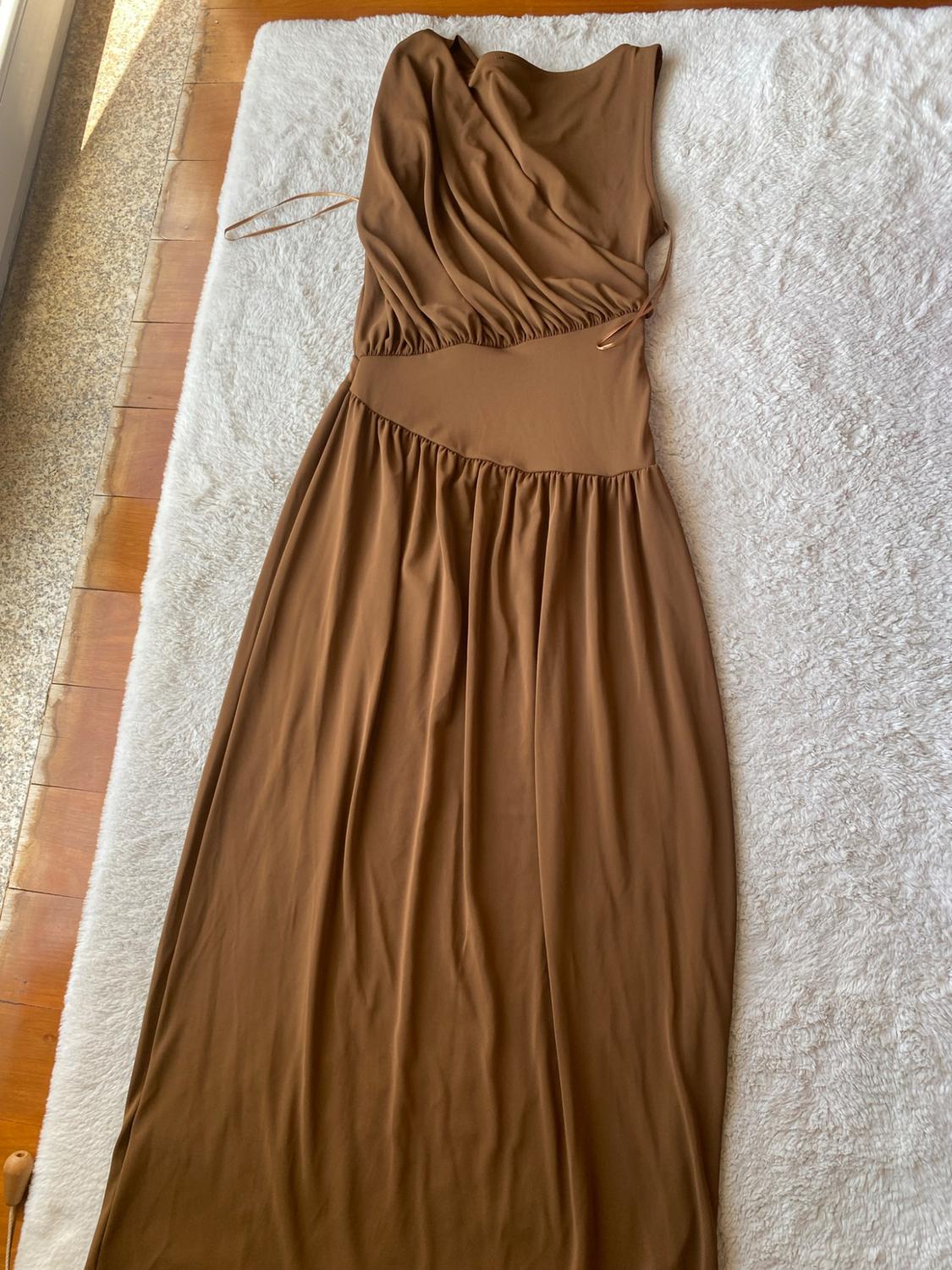 DRESS WITH SIDE SASH - Image 4